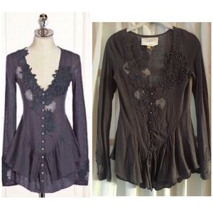 ❌SOLD❌ Anthropologie Leifsdottir Mantelet Cardigan